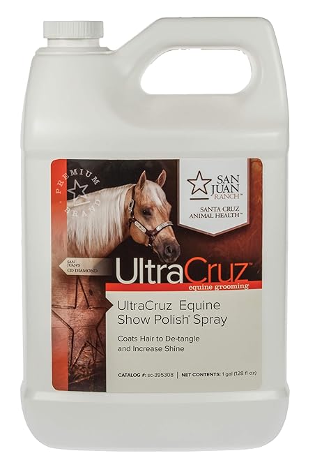 UltraCruz Equine Show Polish® Spray, 1 Gallon
