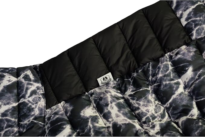 Micai Warm Dog Jacket, 4-Legs Covered Waterproof Windproof Reflective Vest, Zippered Adjustable Outdoor Snow Jacket for Small to XXXXL Dogs - Black