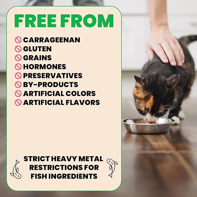 almo nature HQS - Cat Wet Food, Rotational Diet, Tuna Selection, 2.47 oz, Pack of 12