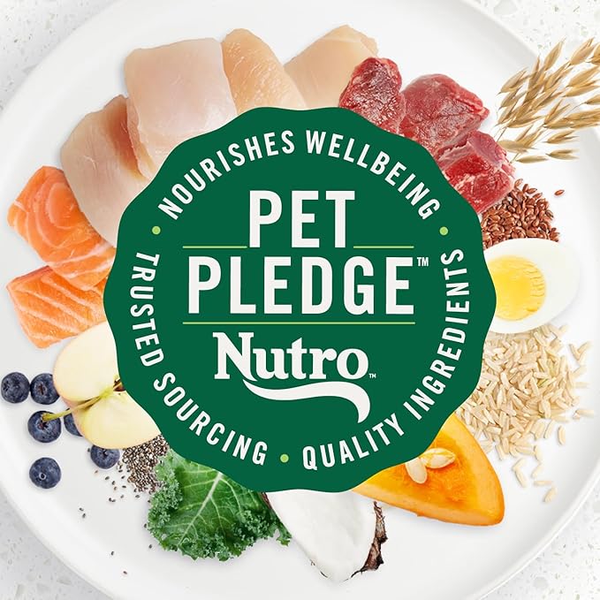 Nutro Ultra Adult Weight Management Dry Dog Food, Chicken, Lamb and Salmon Protein Trio, 30 lb. Bag