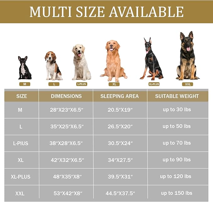 Bedfolks Orthopedic Dog Bed XL, Waterproof Dog Sofa Bed for Extra Large Dogs, Egg Foam Pet Couch Bed with Removable Washable Cover and Nonslip Bottom, Dark Grey