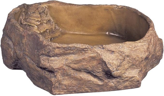 Exo Terra Water Dish, Water Bowl for Reptiles, X-Large, Flavorless, 1 pounds
