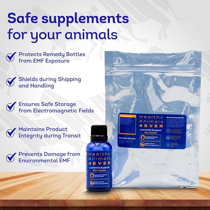 HealthyAnimals4Ever HA4E - Horse Laminitis Support - Hoof Care for Damaged & Injured Hooves - Highly Effective, Natural Homeopathic Supplement - Pellets, Barn Size