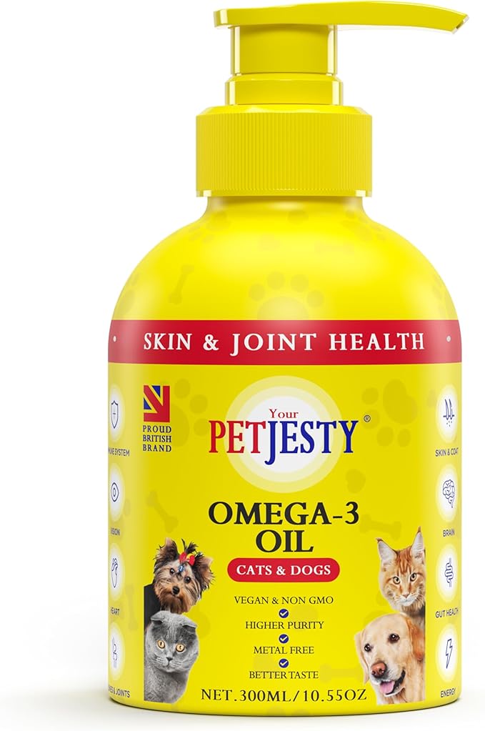 Petjesty Pure Omega Daily for Cats and Dogs (300ml)