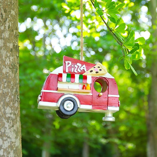 Yinns Bird House, Hanging Camper Bird Houses for Outside, Wild Birdhouse, Decorative Bird House for Home Garden Decor