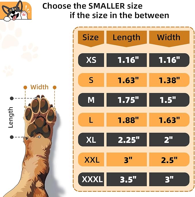 Non-Slip Dog Paw Protector Pads for Senior Dogs, Dog Paw Adhesive Pads on Hardwood Floor,Senior Pets Essentials with Strong Traction,Rubber Grippers,Pink,12 Sets 48 pc XXL