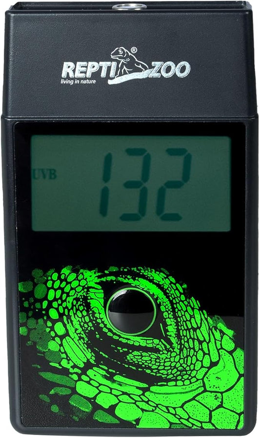 REPTI ZOO UVB Index Meter Handheld Reptile Lamp UV Detector, Digital UVB Tester Reptile Accessories for Reptile Lamp Bulb UVB Testing