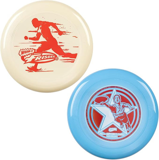 Wham-O Frisbee All Sport Flying Disc 140g, 9.85 Inch, Durable Sports Disc with Non-Slip Grip for Outdoor Games,Team Sports and Family Fun