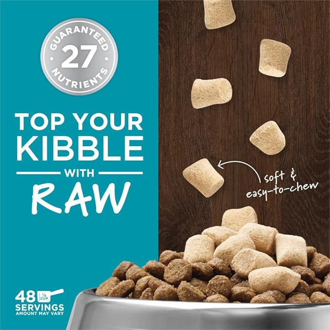 Instinct Raw Boost Mixers Multivitamin for Adult Dogs Freeze-Dried Food Topper, 12.5 oz. Bag
