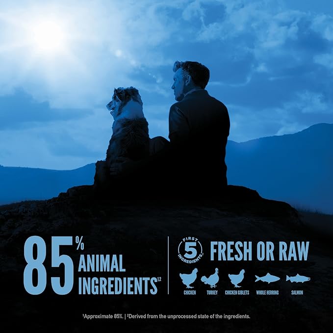 ORIJEN Wild Reserve Dry Dog Food Free-Run Chicken & Grains Recipe 4lb Bag