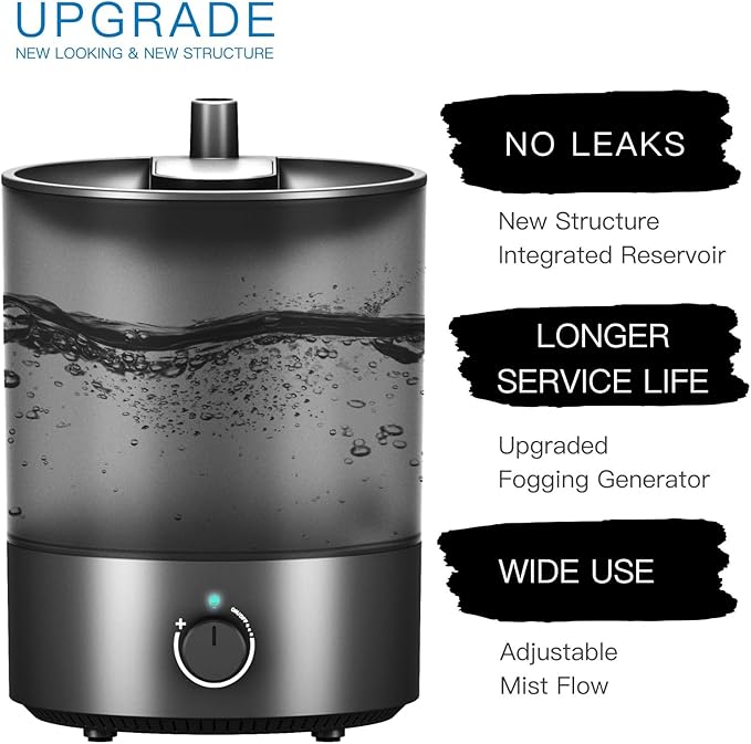 MRREPTILE Reptile Fogger Humidifiers Mister, Misting System for Reptiles, Terrarium Fogger Humidifier, 2.8L Large Capacity Reptifogger [UPGRADE]