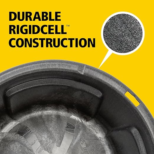 Rubbermaid Commercial Products Brute 6-Gallon Animal Pan Feeder, RigidCell Construction, Stackable Livestock Feed Bowl, Made in USA