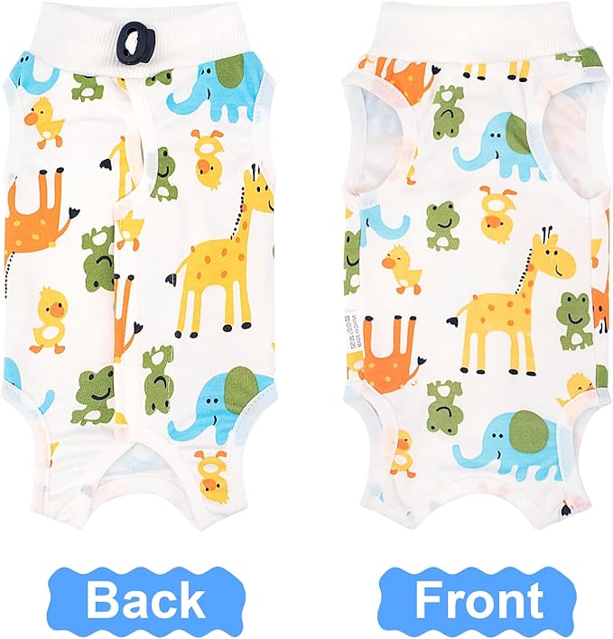 Cat Recovery Suit Female, Breathable Cat Onesie After Surgery Female for Abdominal Wounds or Skin Diseases, Surgery Recovery Suit Kitten Onesie After Spay Wear Anti Licking