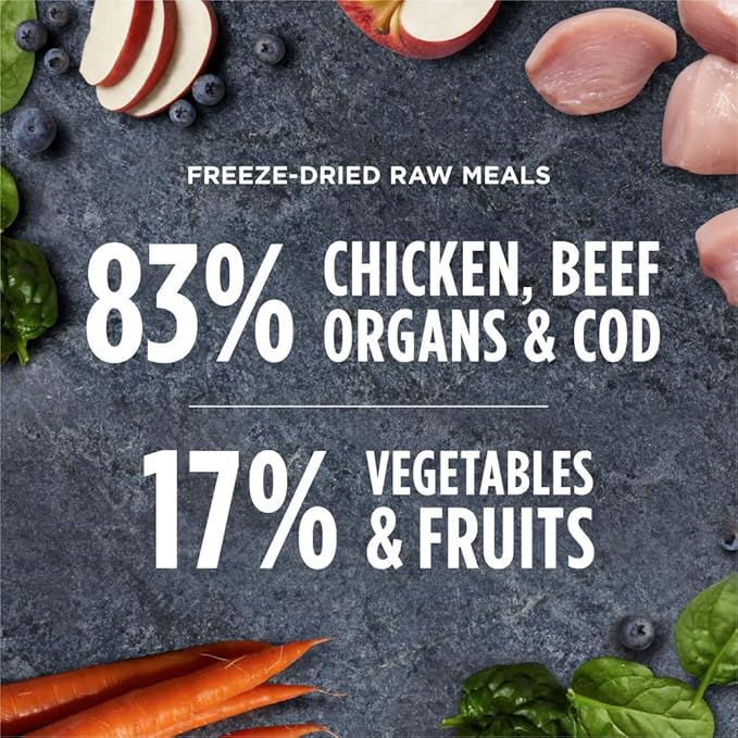 Instinct Raw Meals Freeze-Dried Puppy Chicken Dog Food, 25 oz. Bag