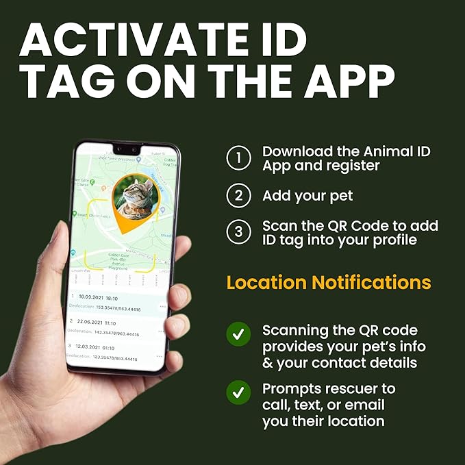 BRONZEDOG Leather Cat Collar with Removable Bells Non Breakaway Kitten QR Tag for Girl Boy (7" - 9" for Cats, Dark Brown & Silver)