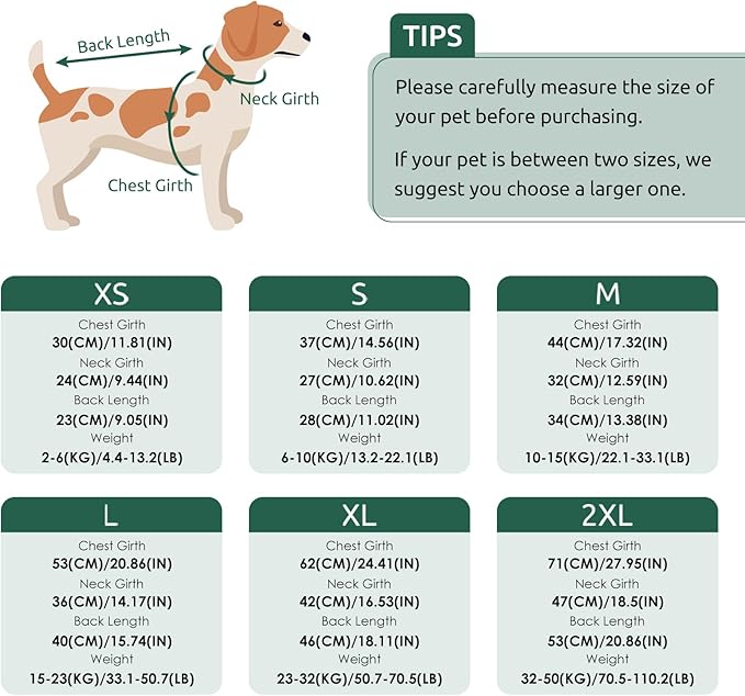 SAWMONG Dog Sweater, Dog Sweaters for Small Dogs Girls Boys, Pullover Turtleneck Knitted Doggy Sweatshirt, Cold Weather Pet Clothes（Green, Small