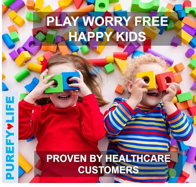 Baby Everything Cleaner (16oz + Concentrate Makes 80oz) Hypoallergenic. Hypochlorous Technology. No Residue. Unscented. No Rinse. Baby Safe cleaner for Toys, Pacifier, High Chair, and Nursery. Fine Spray for Everywhere Everything.