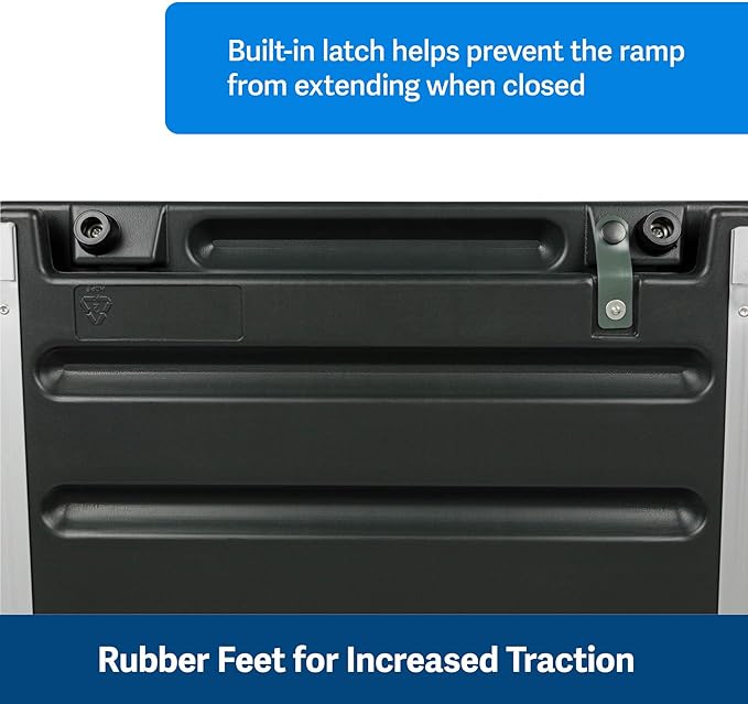 PetSafe Happy Ride Compact Telescoping Dog Ramp - Portable Pet Ramp for Cars, Trucks & SUVs with Adjustable Sizing - Non-Slip Design - Lightweight Pet Mobility Assistance