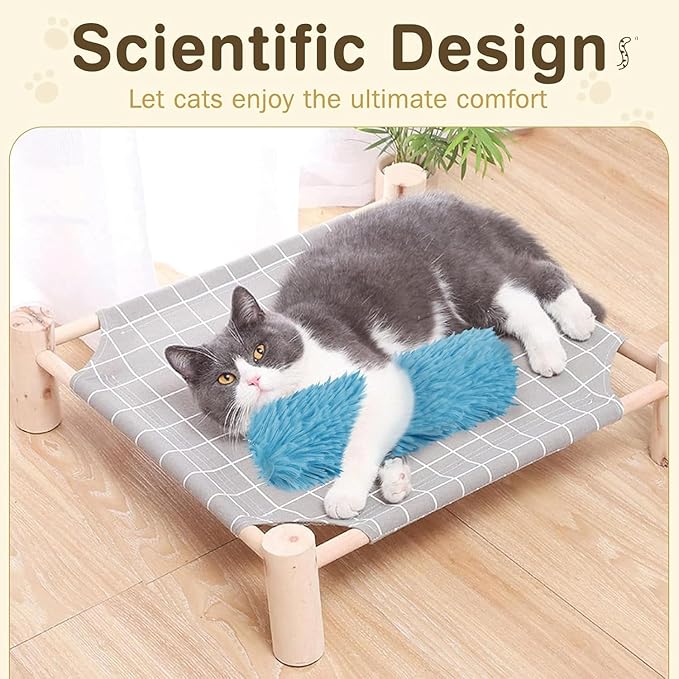 Cat Toys Cat Pillows, 3 Pack Soft and Durable Interactive Cat Kicker Catnip Toys with Catnip Inside, Teething Chew Toy with Crinkle Sound for Indoor Companion