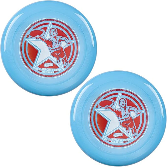 Wham-O Frisbee All Sport Flying Disc 140g, 9.85 Inch, Durable Sports Disc with Non-Slip Grip for Outdoor Games,Team Sports and Family Fun