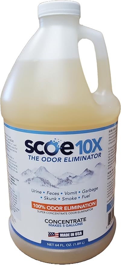 Odor Eliminator Concentrate- Makes 5 Gallons- Urine Odor Eliminator