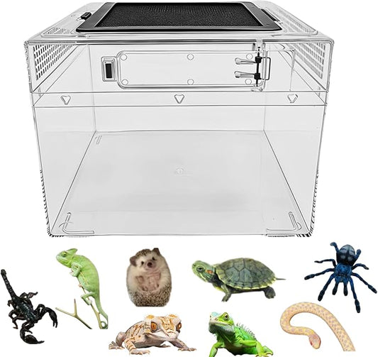 PC Reptile Terrarium, Pet Habitat Enclosure