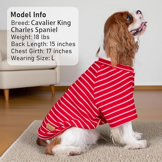 KYEESE 3Pack Dog Sweater Soft Pets Sweaters Lightweight Pet Coat Comfy Dog Sweaters for Large Dogs Dogs Sweatshirt with Sleeves Stretchy Pet Fleece Sweater Pullover Pets Clothes for Cold Weather