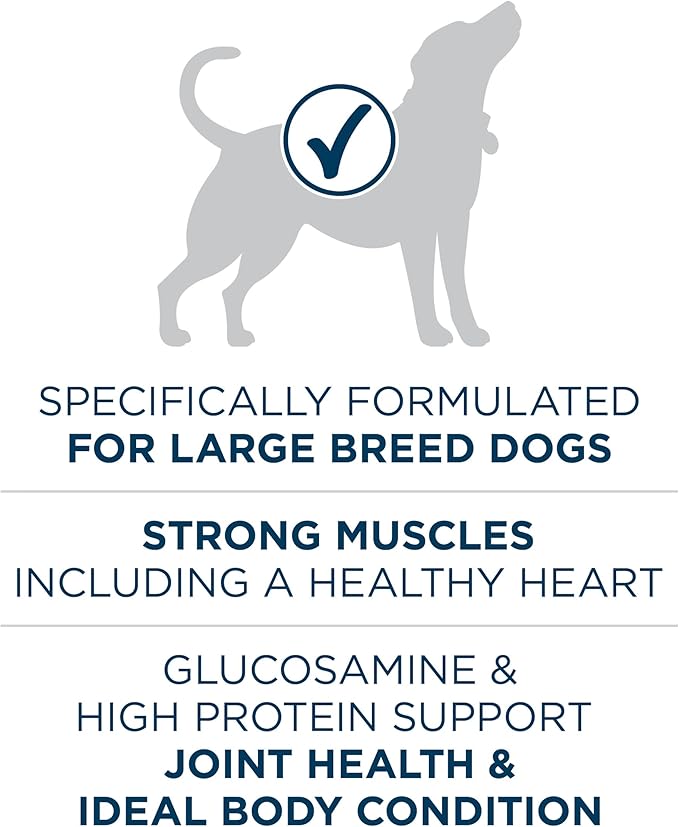 Purina ONE Plus Large Breed Adult Dog Food Dry Formula - 40 lb. Bag