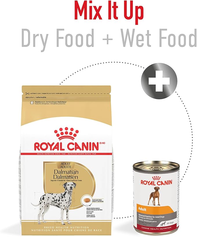 Royal Canin Dalmatian Adult Dry Dog Food, 30 lb bag