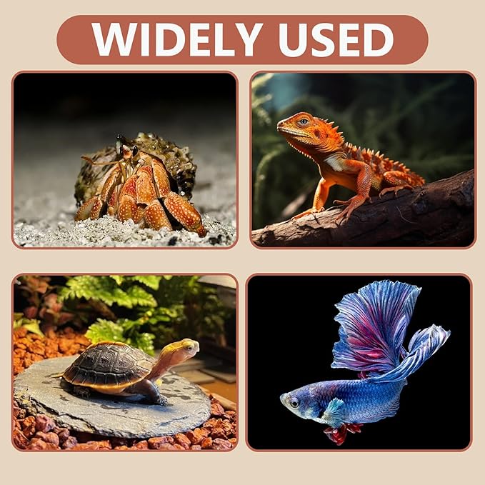 Hermit Crab Underground Hideout Cave Corner, 3 in 1 Multiple Shape Hermit Crab Climbing Accessories, Reptile Tank Accessories for Gecko Frog Tortoise