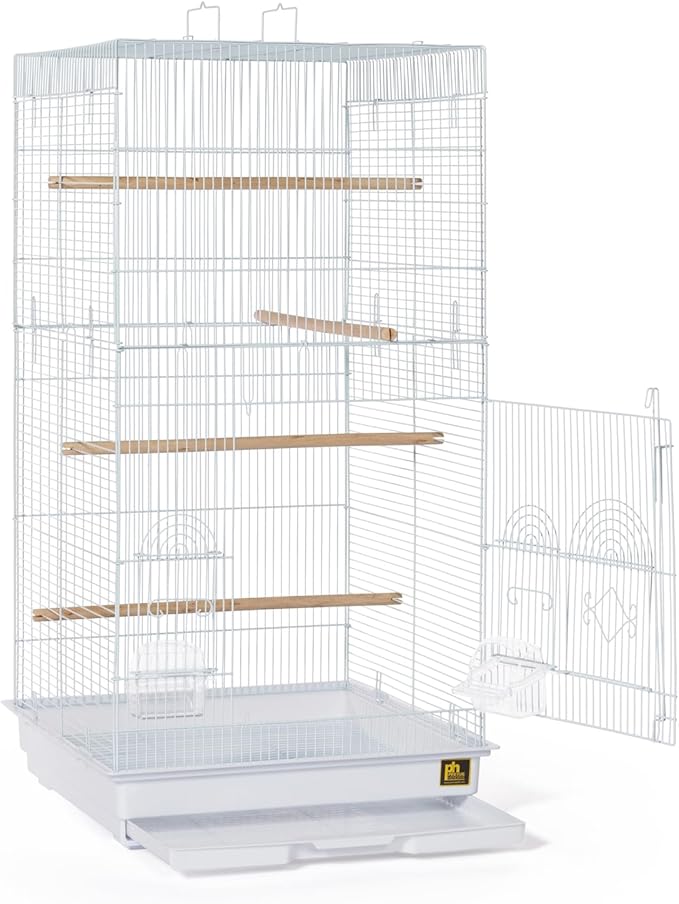 Prevue Pet Products SPECONO1818H-W Tall Tiel Cage, White