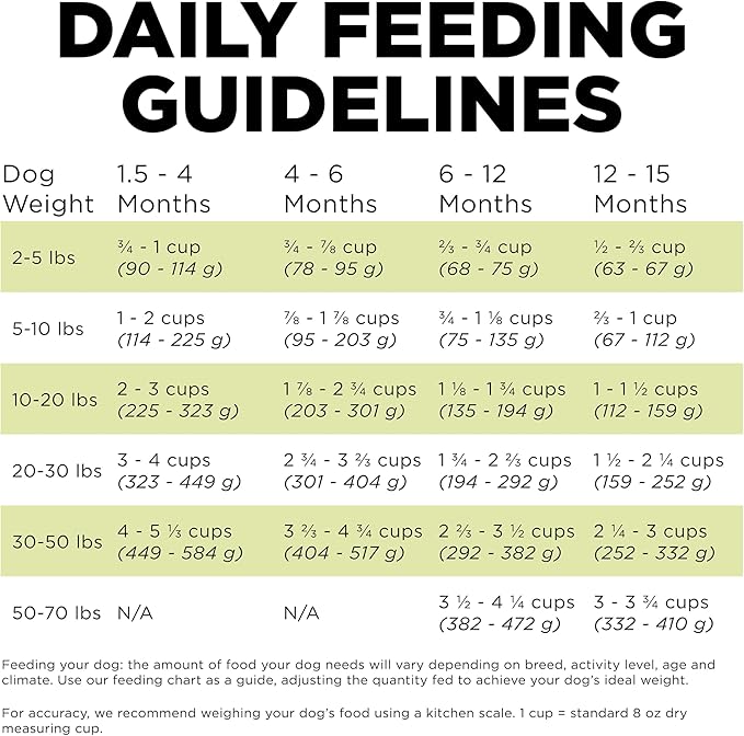 Go! Solutions Carnivore, Grain-Free, Protein Rich Dry Dog Food, Chicken, Turkey and Duck Puppy Recipe, Small Kibble, 22 lb Bag