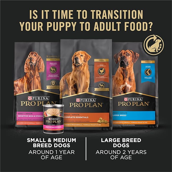 Purina Pro Plan High Protein Dry Puppy Food, Chicken and Rice Formula - 34 lb. Bag