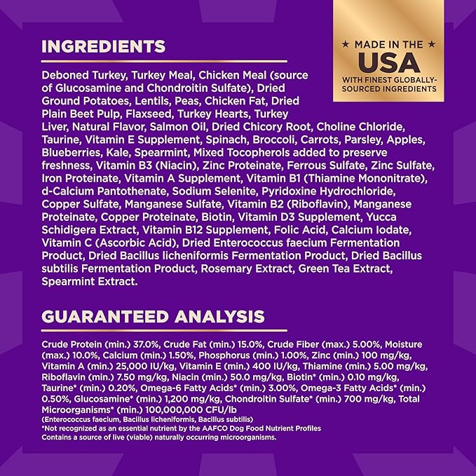 Wellness CORE+ (Formerly RawRev) Natural Grain Free Small Breed Dry Dog Food, Original Turkey & Chicken with Freeze Dried Turkey, 4-Pound Bag