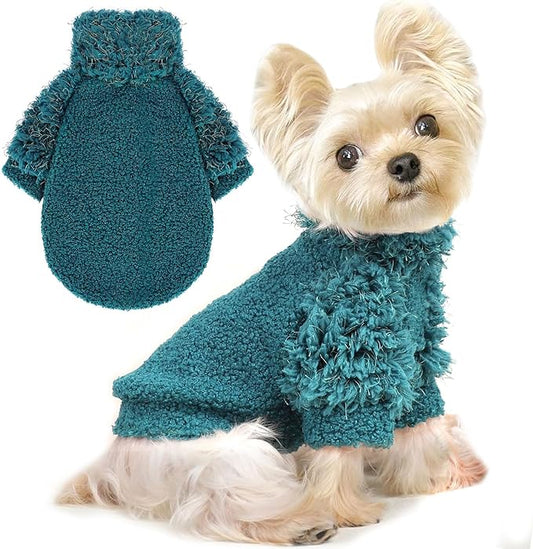 Small Dog Sweaters Dog Clothes Dog Sweater for Chihuahua Dachshund Yorkie Soft Thickening Warm Dogs Shirt Winter Puppy Sweater for Dogs