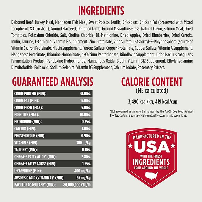 Nulo Freestyle High Protein Small Breed Beef & Sweet Potato Recipe Natural Dry Kibble Dog Food, 14 Pound Bag