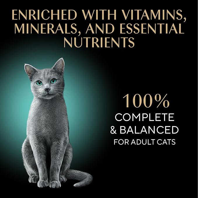 Sheba Perfect Portions Wet Cat Food Cuts in Gravy Variety Pack, with Sustainable Salmon, with Sustainable Tuna, and Delicate Whitefish & Tuna Entree, 2.6 oz. Twin-Pack Trays (24 Count, 48 Servings)