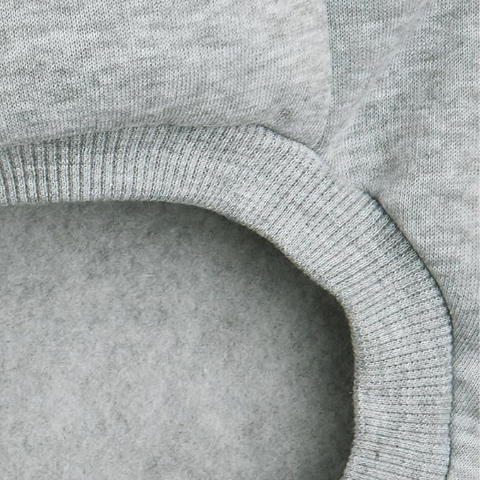 Puppy Sweater for Small Dogs Clothes Warm Winter Cat Clothe Pet Sweatshirt Knitwear Doggie Kitten Clothing, Grey, XX-Small