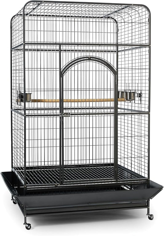 Prevue Pet Products Empire Bird Cage, X-Large, Black Hammertone,46" L x 36" W x 78 1/4" H