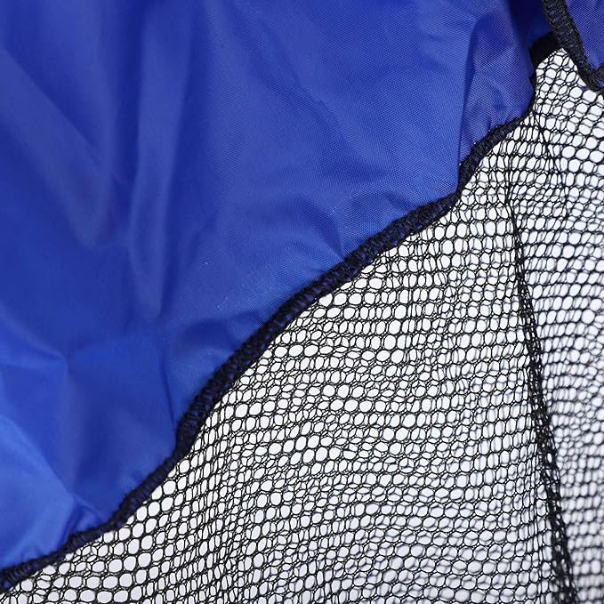 Aquarium Fish Net, Long Koi Tansfer Mesh Basket, Soft Mesh Net, Semipermeable Fishing Net with 20-inch Long Handle, Widely Use, 40CM, for Medium Large