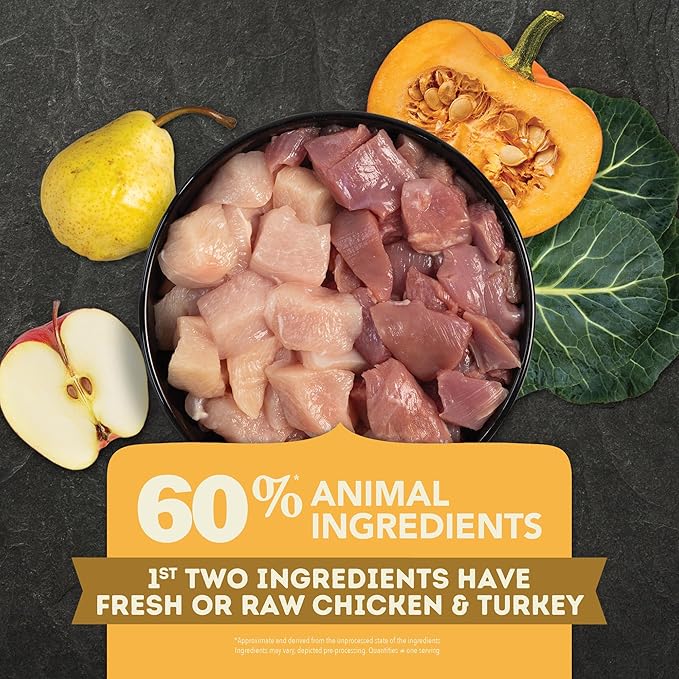 ACANA Grain Free Dry Dog Food Free Run Poultry Recipe 25lb Bag