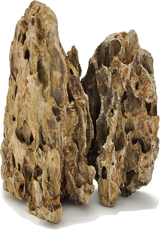 Lifegard Aquatics Aquascaping Dragon Ohko Rock 10 Lb Kit – Decorative Aquarium Rocks, Fish Tanks – 10 Lbs Kits