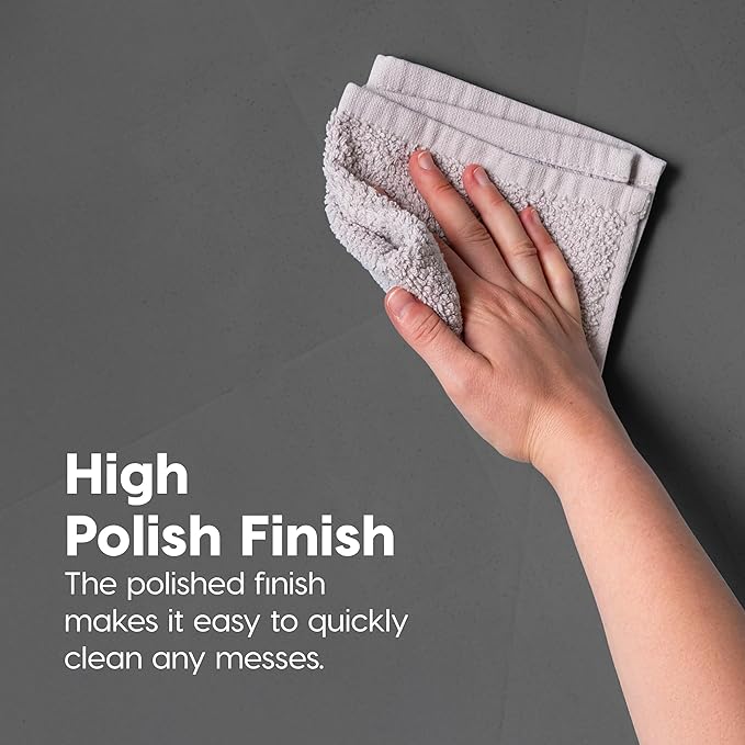 IRIS USA Pee Pad Holder - For Potty Training Regular Sized Dog & Puppy Pee Pads, Secured Latches, Non-Skid Feet, Leak Protection, Fits 22"x22" Pad or Larger, Square, Dark Gray