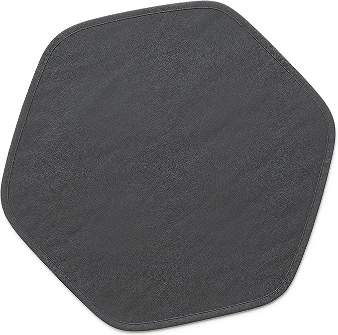 Amakunft 4Pcs Waterproof Hexagon Playpen Mat Washable Pee Pad Fit with Small Animal Playpen (42.5in x 41in) Reusable Pet Bedding Liner for Guinea Pig, Rabbit, Hamster, Chinchilla, Hedgehog