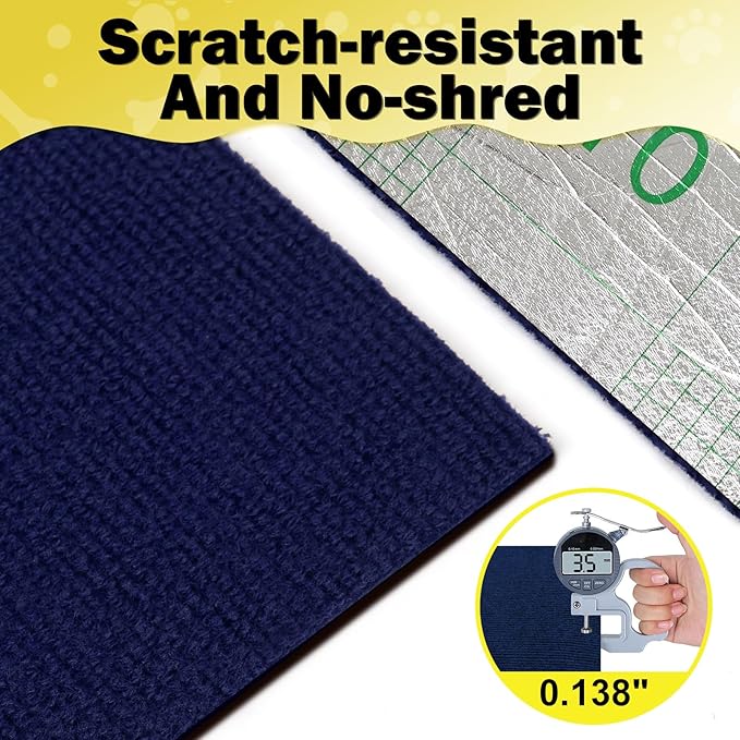 78.7"x15.8" Large Couch Protector from Cat Claws,Anti Scratch Furniture Protector for Cats Corner Wall Scratcher,Replacement for Cat Tree Post Shelves