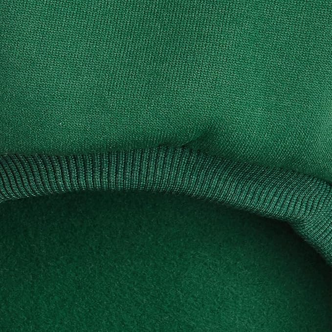 Puppy Sweater for Small Dogs Clothes Warm Winter Cat Clothe Pet Sweatshirt Knitwear Doggie Kitten Clothing, Green, Large