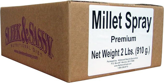 SLEEK & SASSY Golden Farms® Premium Millet Spray for Birds (2 Lbs.)