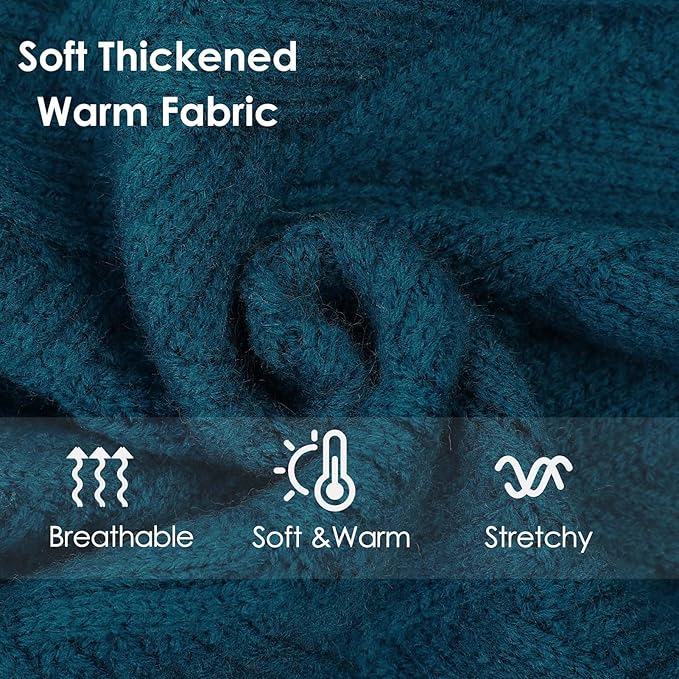 AOFITEE Dog Sweater, Dog Sweaters for Medium Dogs Girl, Warm Halloween Dogs Sweater, Winter Medium Pet Sweaters Female Male, Classic Turtleneck Knitwear for French Bulldog, Boston Terrier, M