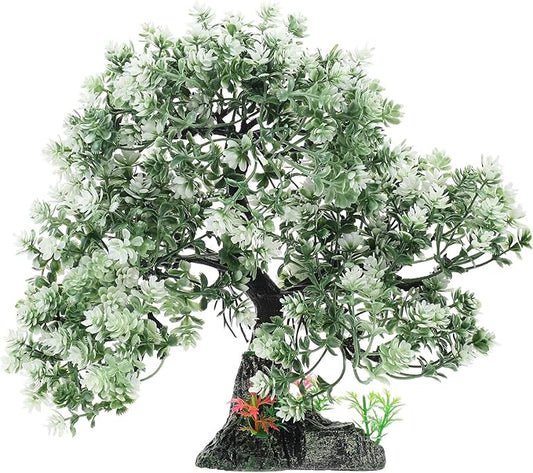Aquarium Artificial Tree Decor Realistic Fish Tank Landscaping Ornament for Home Decoration Premium Craft for Aquatic Plants and Desktop Decor