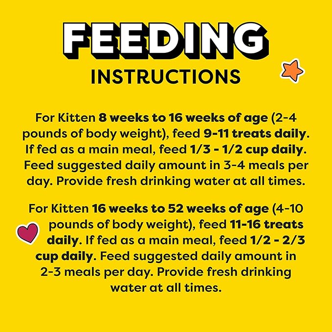 Temptations Kitten Crunchy and Soft Cat Treats Salmon and Dairy Flavor, 6.3 oz. Pouch, (Pack of 10)